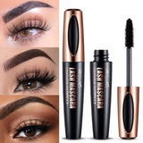 New black 4D silk fiber mascara