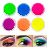 Neon Powder Red Eyeshadow