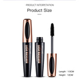 New black 4D silk fiber mascara